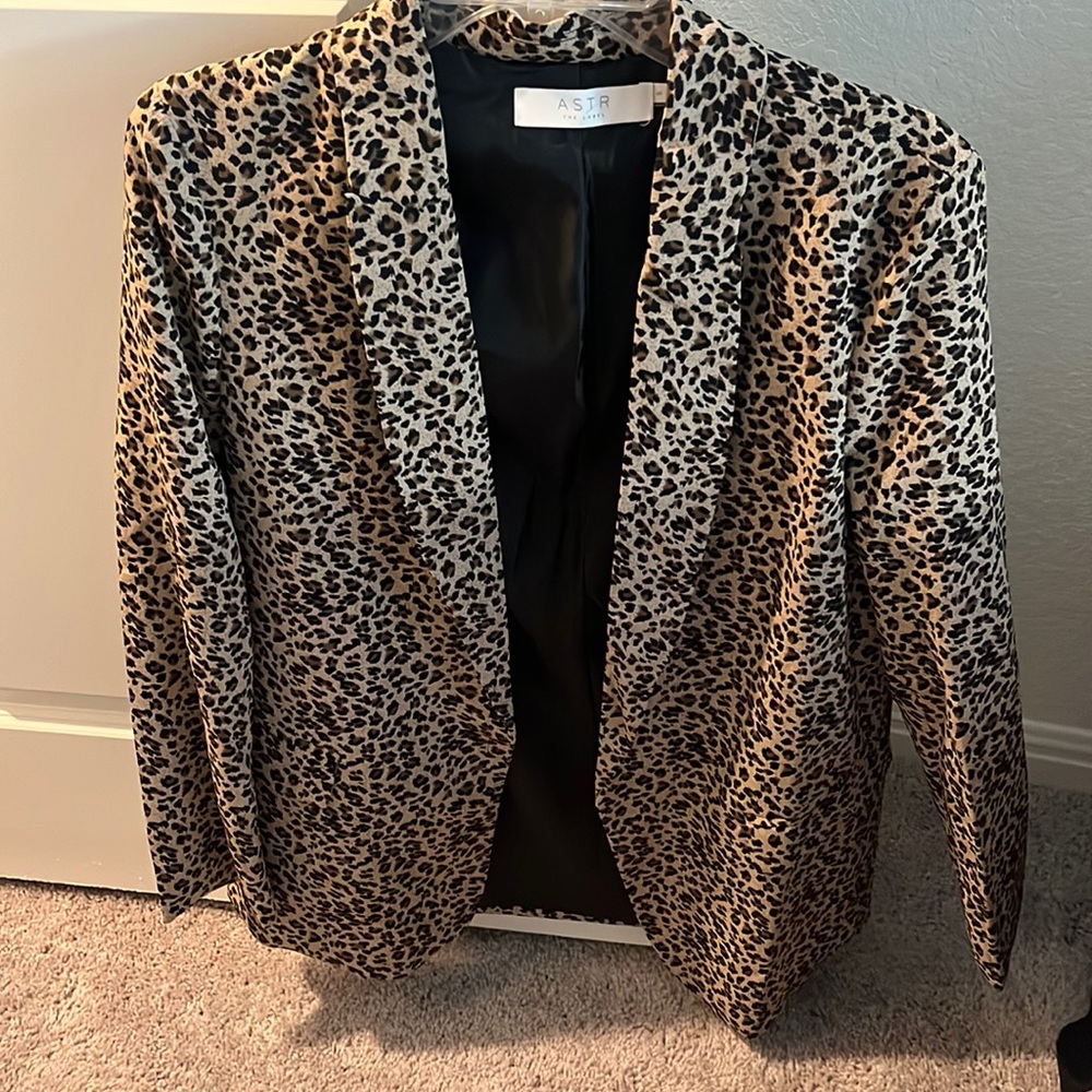 Nordstrom Rack Cheetah blazer